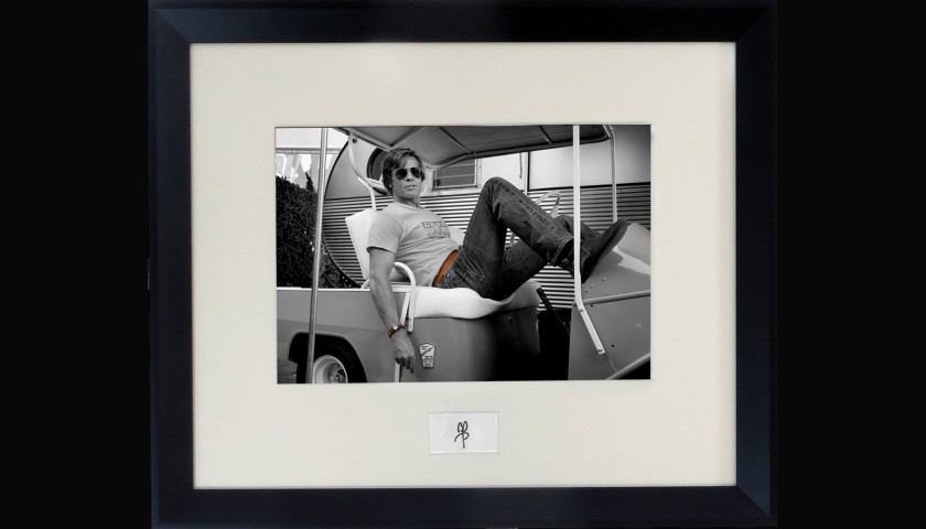 Brad Pitt "Once Upon a Time in Hollywood" Signed Print