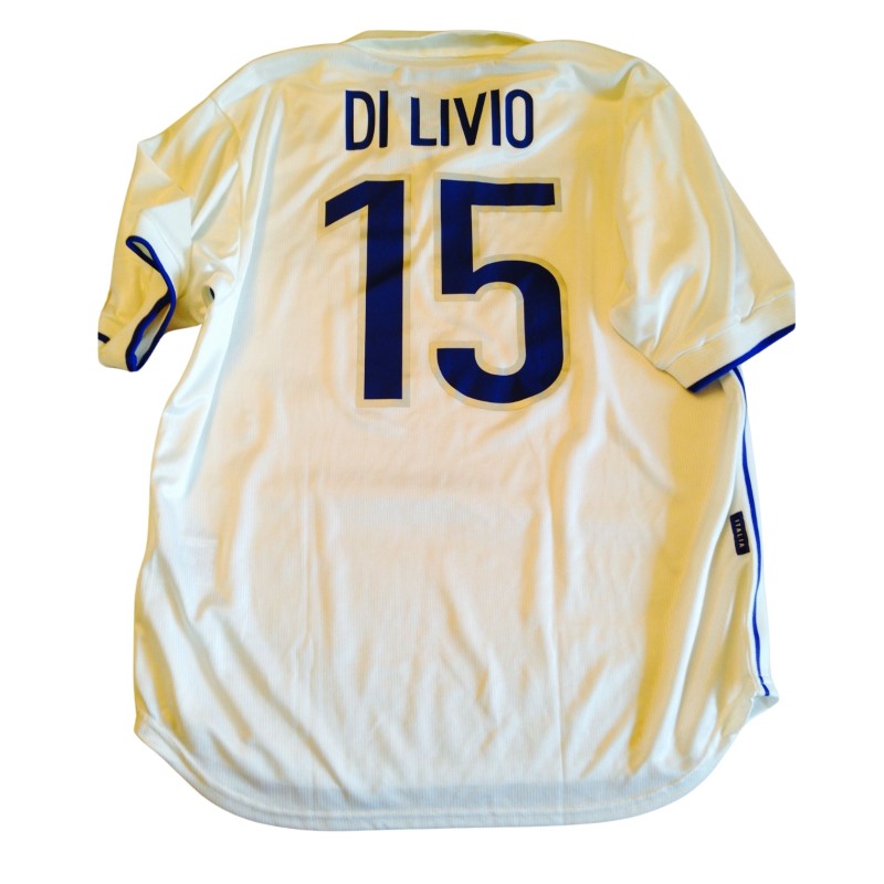 Di Livio's Italy Match-Issued Shirt, WC 1998