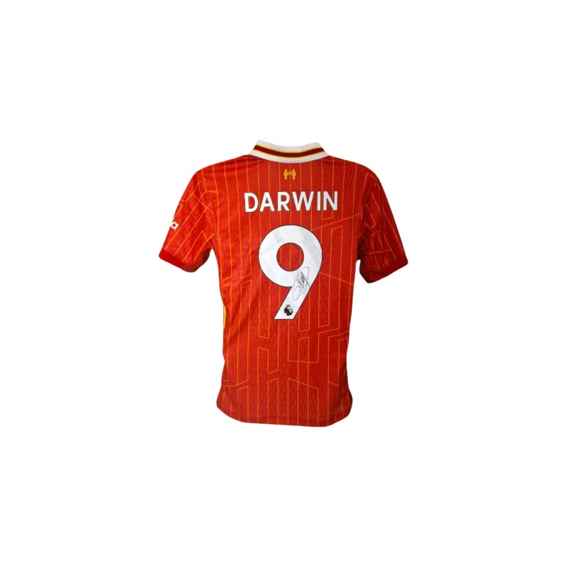 Darwin Nunez's Liverpool 2024/25 Signed Replica Player Version Shirt