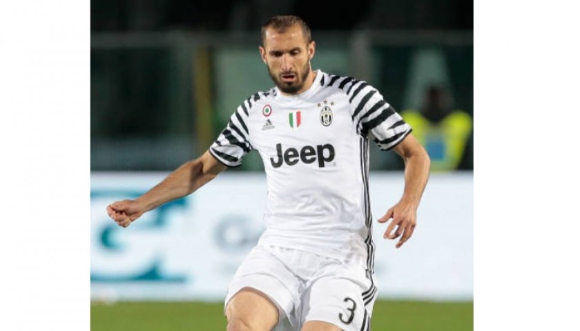 Chiellini's Juventus Match Shirt, 2016/17