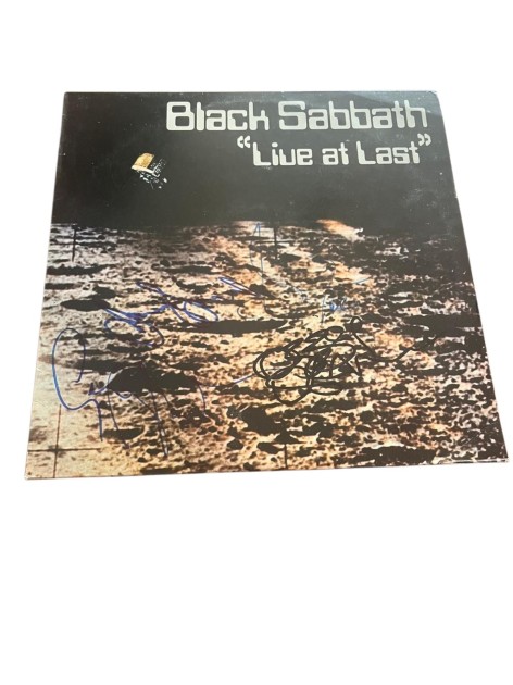 Black Sabbath Signed Vinyl LP