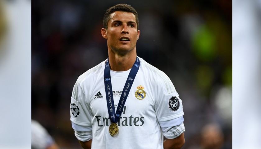 Ronaldo's Real Madrid Match-Issue Shirt, Champions League Final 2016