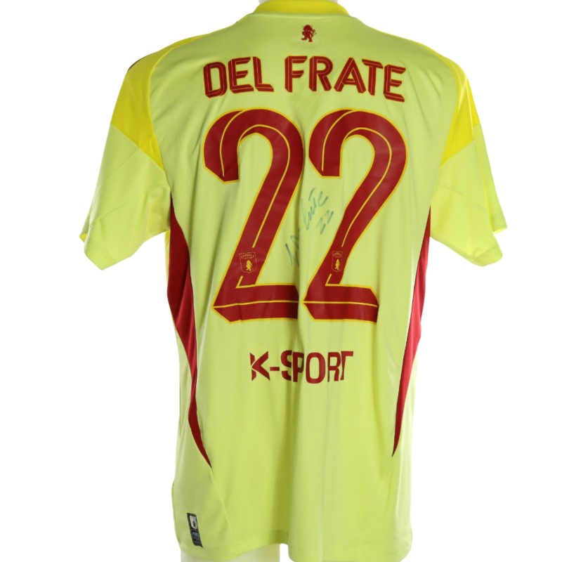 Del Frate's Signed Unwashed Shirt, Bari vs Virtus Entella 2026