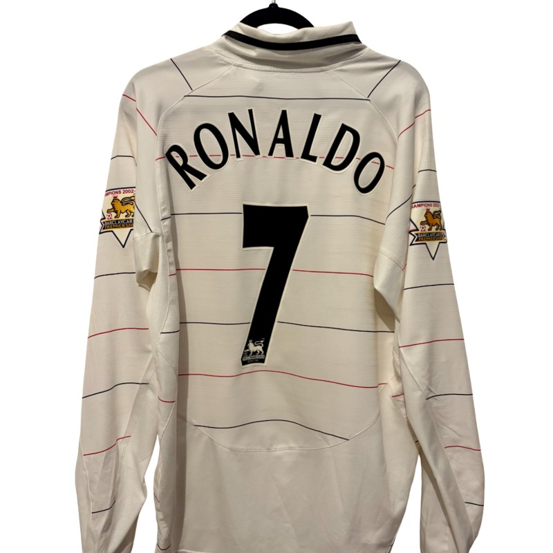 Ronaldo's Manchester United Official Away Shirt, 2003/04