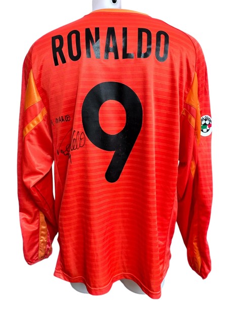 Ronaldo's Inter Signed Match-Issued Shirt, 2001/02