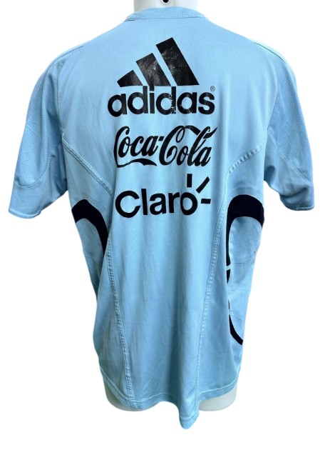 Argentina Training Worn Shirt, 2008