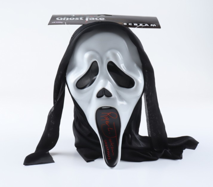 Roger L. Jackson Signed "Scream" Ghostface Mask
