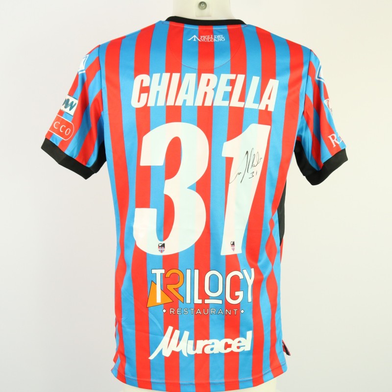 Chiarella's unwashed Signed Shirt, Catania vs Benevento 2024 