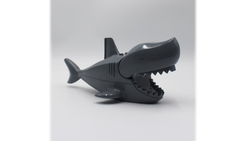 "Shark (Grey)" by Flashback Art