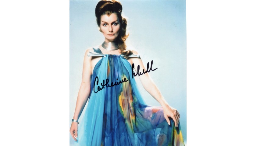 Catherine Schell Signed Photograph - Maya in "Space: 1999"