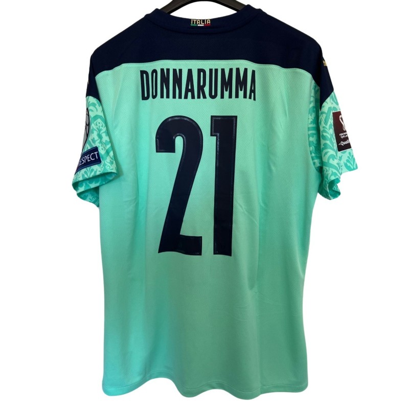 Donnarumma's Match Shirt, Italy vs Lituania 2021
