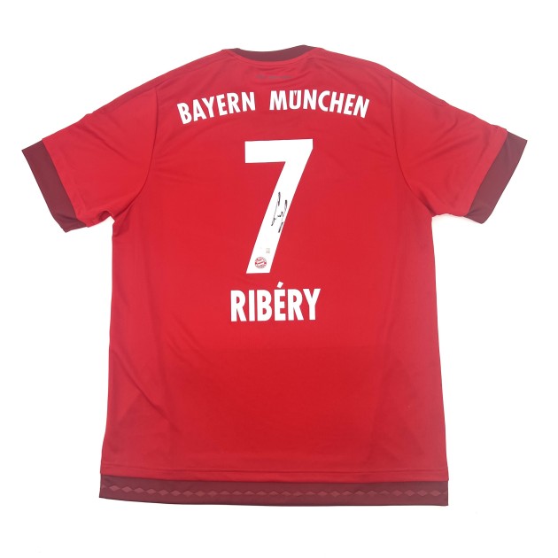 Franck Ribéry's FC Bayern Munich 2015/16 Signed Shirt