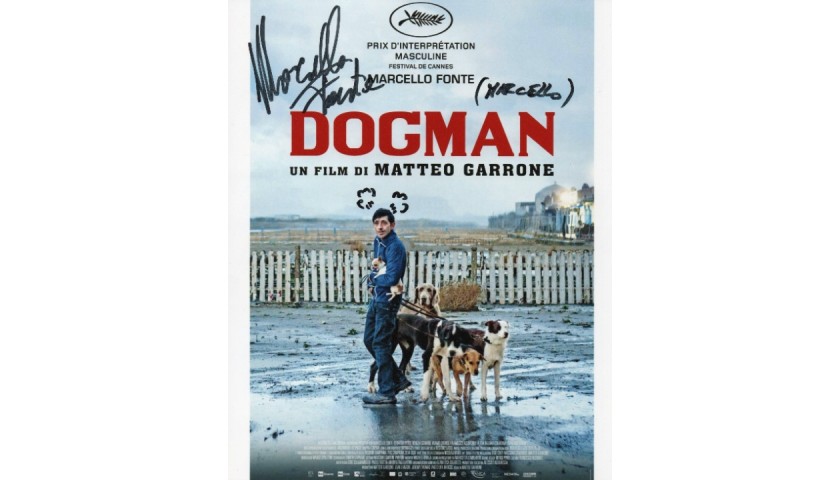 "Dogman" - Marcello Fonte Signed Photograph