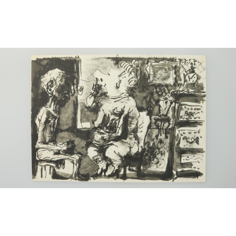 Signed 1959 Lithography series 'Toros y Toreros' by Pablo Picasso
