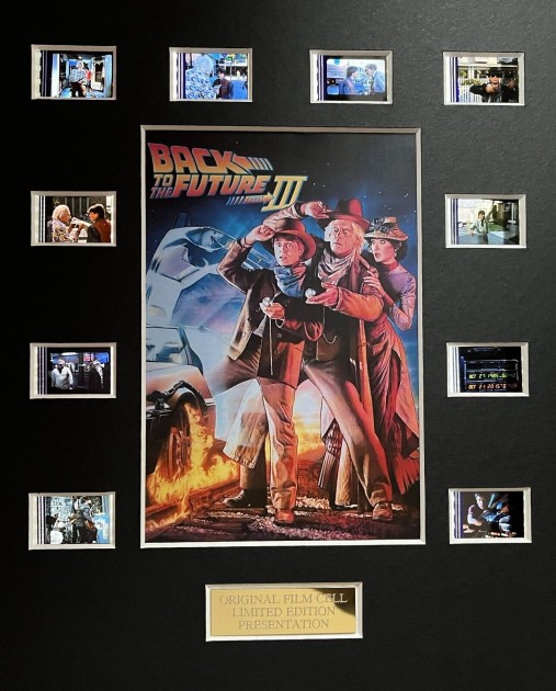 Maxi Card with original fragments from the film Back to the Future 3