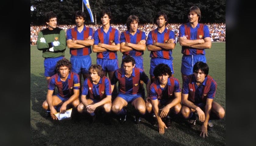 No. 6 Worn Shirt, Fiorentina-Barcelona 1982