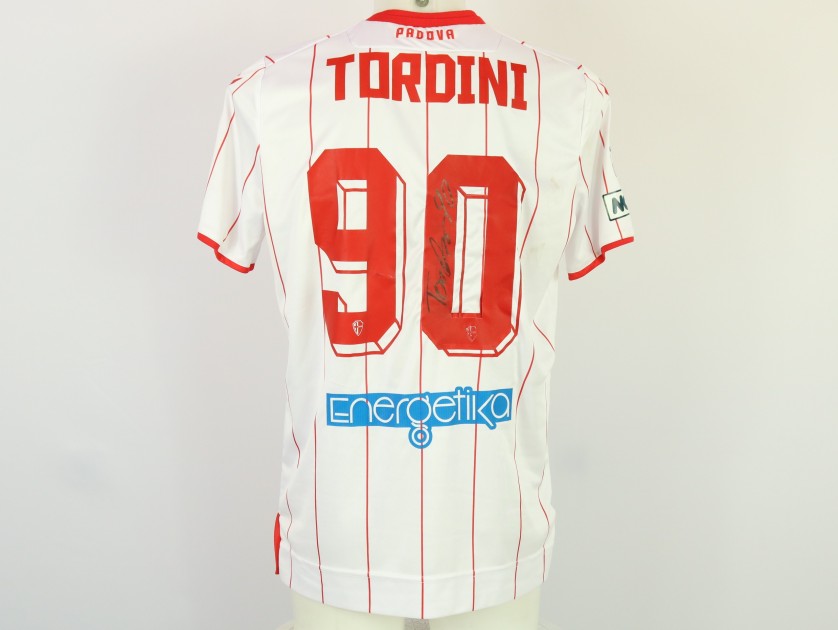 Maglia Tordini unwashed Padova vs Albinoleffe 2024 - Autografata
