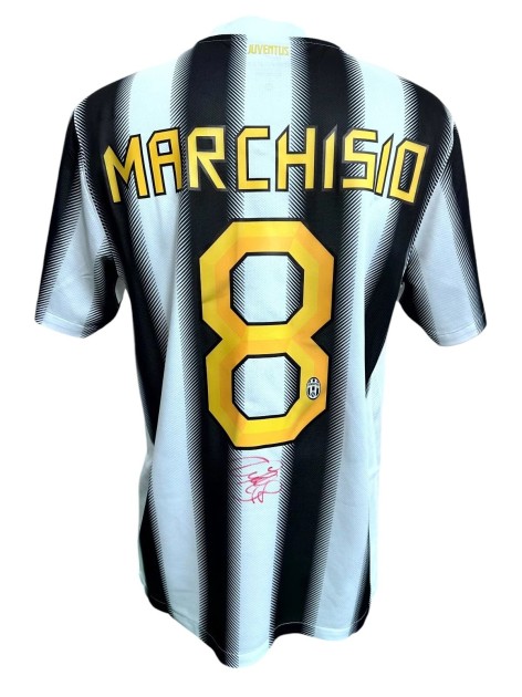 Maglia Marchisio Juventus, preparata 2011/12 - Autografata