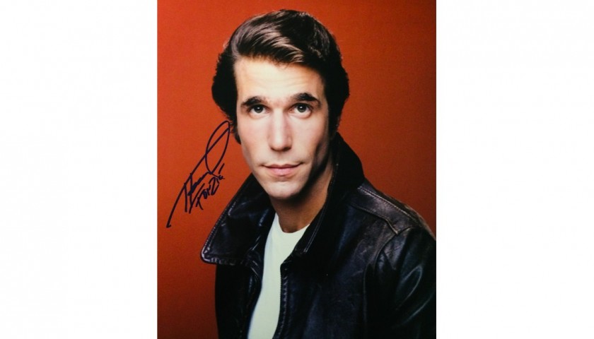 "Happy Days" - Photograph Signed by Henry Winkler