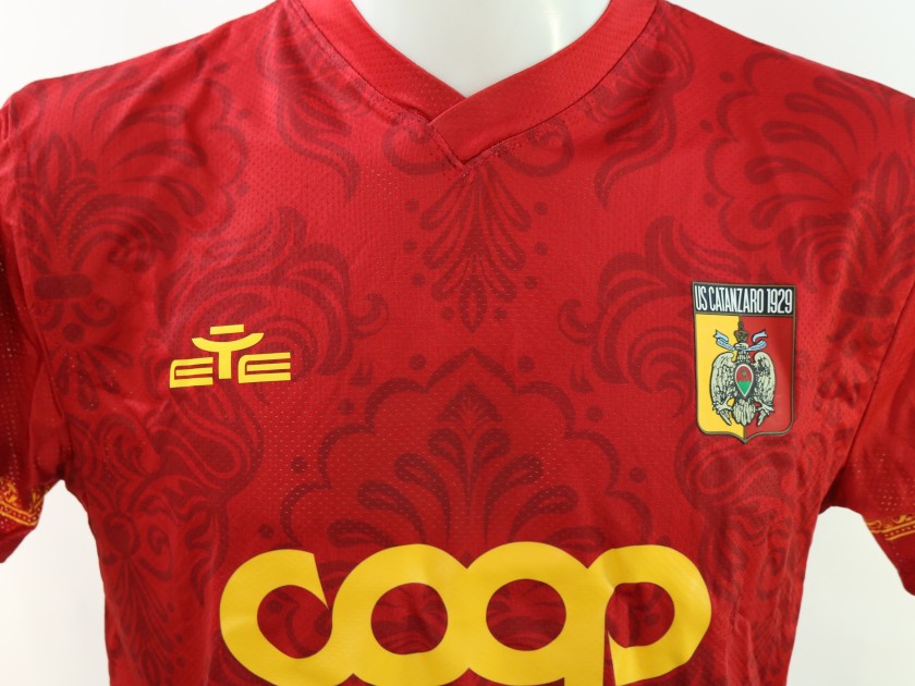 Cassandro's Signed Unwashed Shirt, Catanzaro vs Palermo 2025