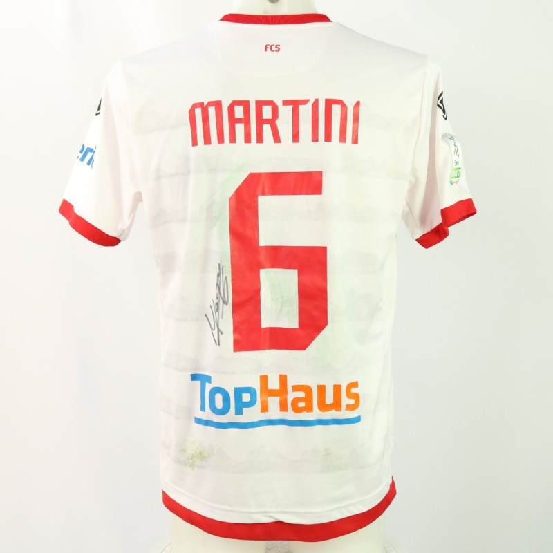 Martini's Signed Unwashed Shirt, Sudtirol vs Cremonese 2024