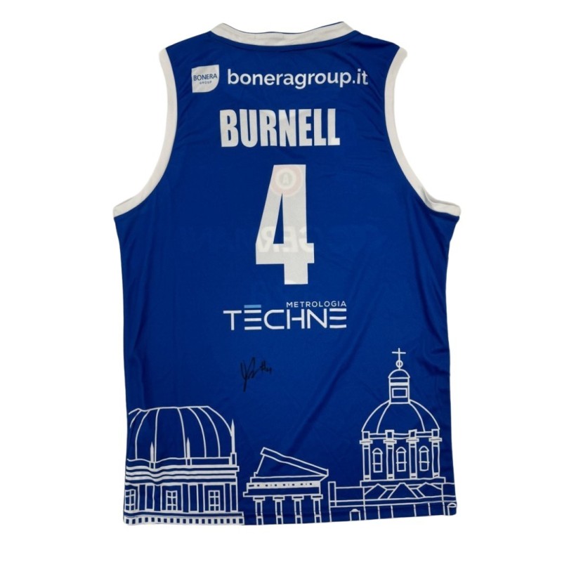 Burnell's Germani Brescia Match Signed Kit, Italy Super Cup 2023