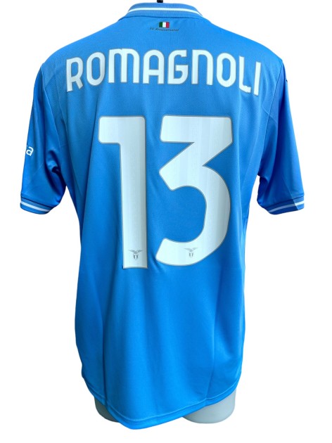 Romagnoli's Match-Issued Shirt Inter vs Lazio Supercoppa Italiana 2024