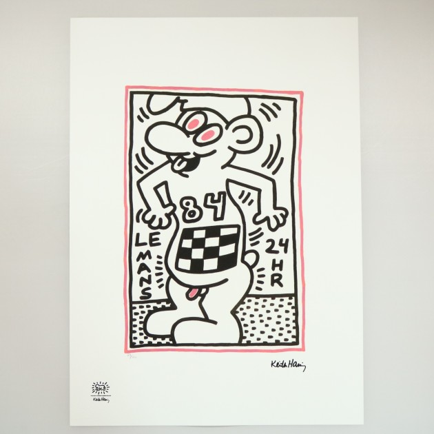 Keith Haring Signed Lithograph 