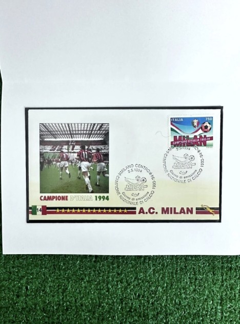 Milan Italian Champions' Official Stamp, 1994