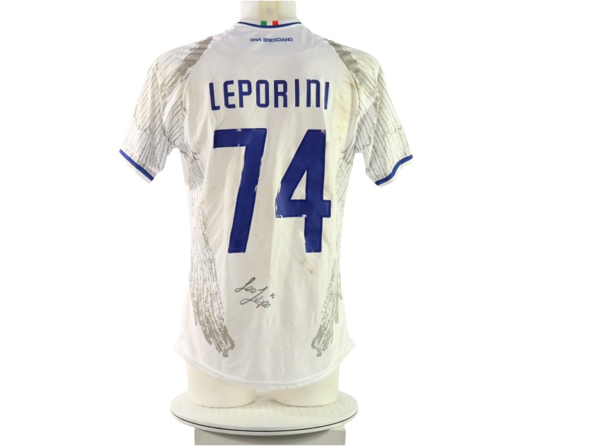 Leporini's Signed Unwashed Shirt, Sambenedettese vs Union Brescia Coppa Italia Serie C 2025