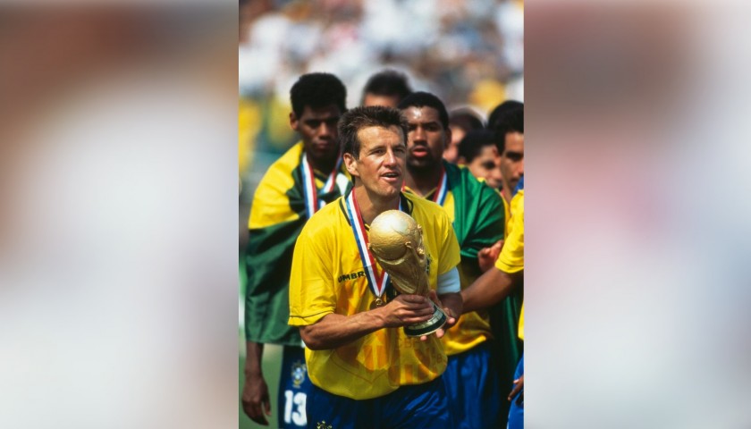 Dunga's Official Brazil Signed Shirt, 1994