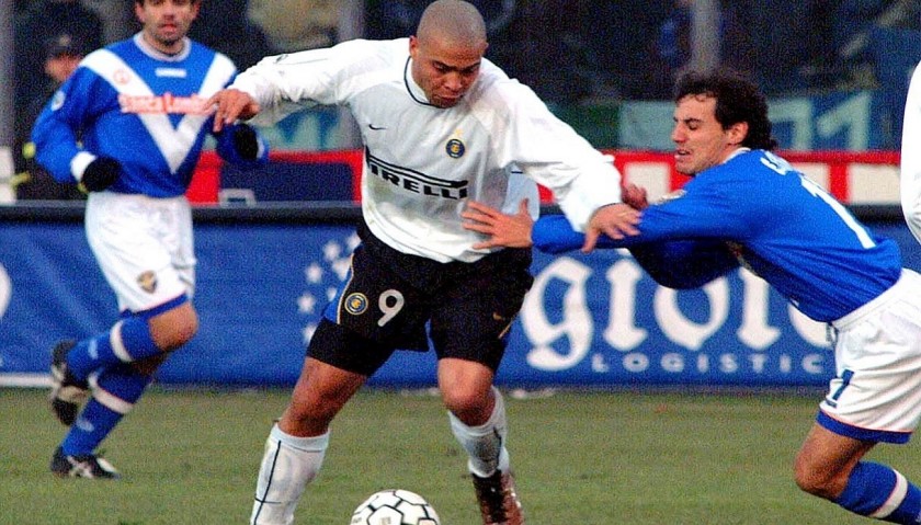 Ronaldo's Inter Worn and Unwashed Shirt, 2001/02 