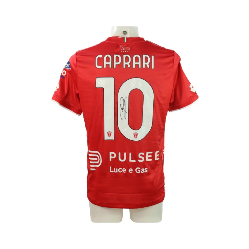 Caprari's Signed Unwashed Shirt, Hellas Verona vs Monza 2024