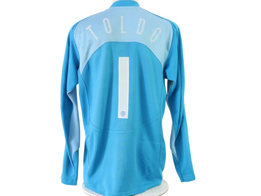 Toldo Official Inter Signed Shirt, 2004/05