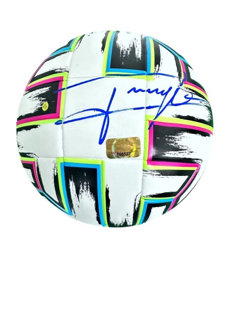 EURO 2020 Official Ball - Signed by Jorginho