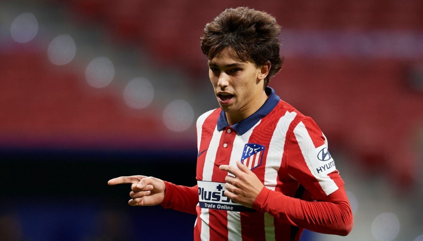 Joao Felix's Atletico Madrid Match Shirt, 2020/21