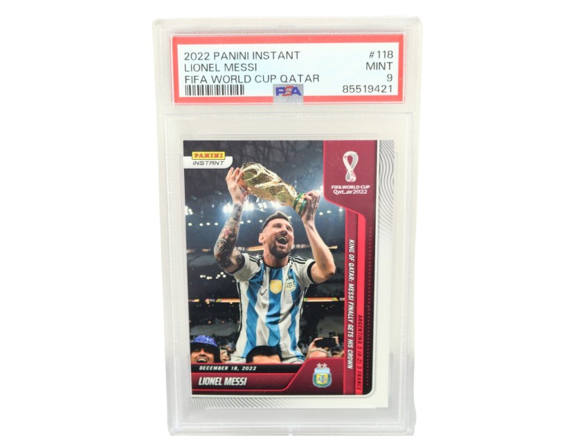 Lionel Messi FIFA World Cup Panini Instant Card 2022 - #118