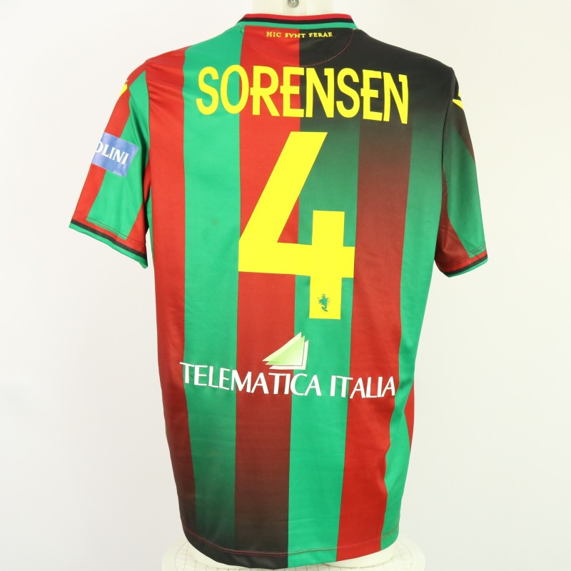 Sorensen's Match Worn unwashed Shirt, Ternana vs Pisa 2024 