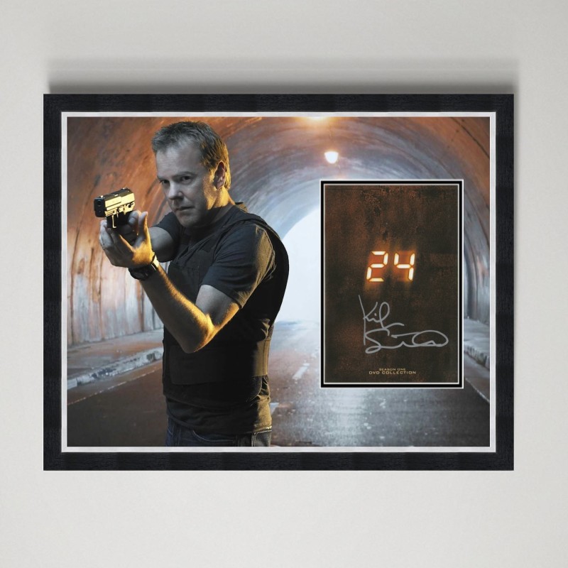 Kiefer Sutherland Signed 24 Display