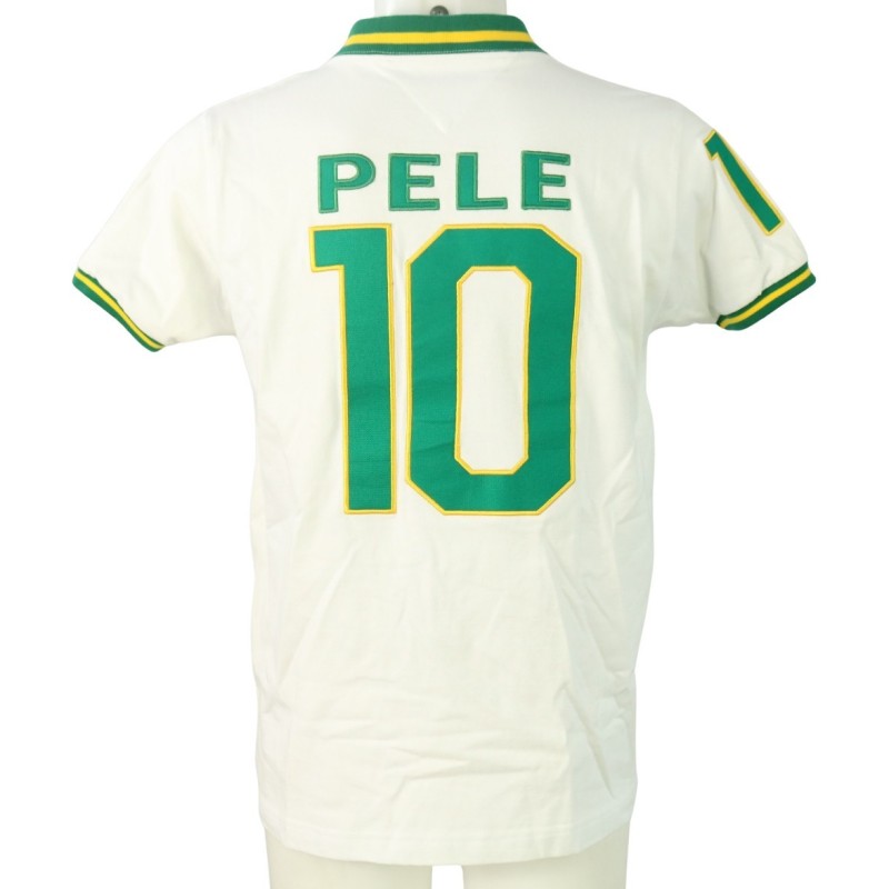 Maglia replica Pele Cosmos - Autografata