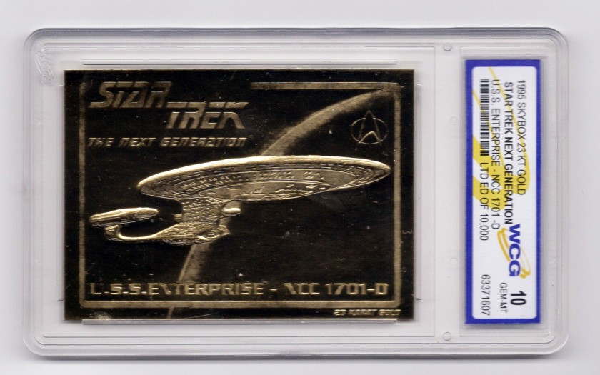 Star Trek Next Generations' Limited Edition Golden Card