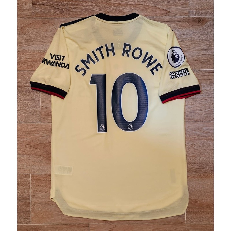 Emile Smith Rowe's Arsenal 2021/22 Match Issued Poppy Shirt