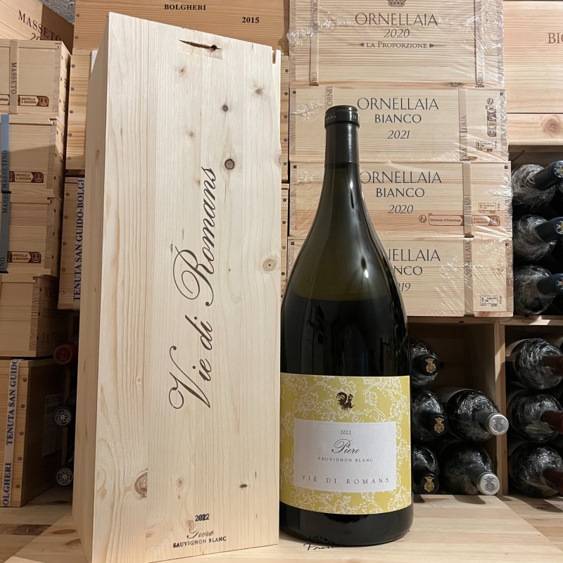 Vie di Romans Piere 2022 McKenzie DOC Friuli Isonzo Sauvignon - 5L in Wooden Case