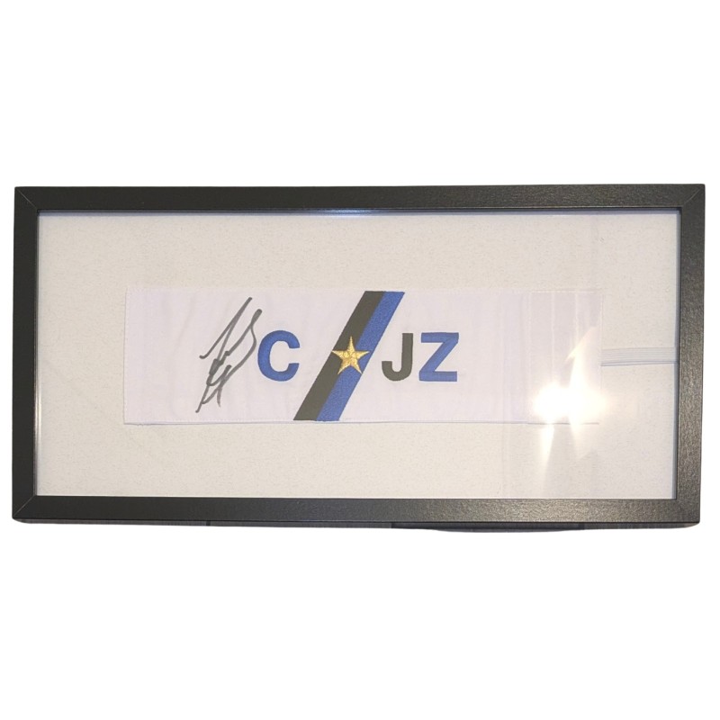 "Star" Framed Armband - Signed by Javier Zanetti
