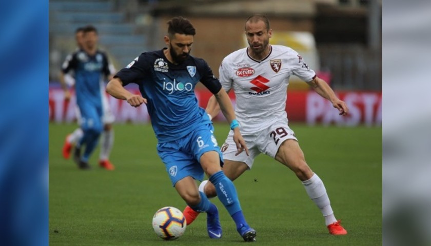 De Silvestri's Torino Signed Match Shirt, 2018/19 