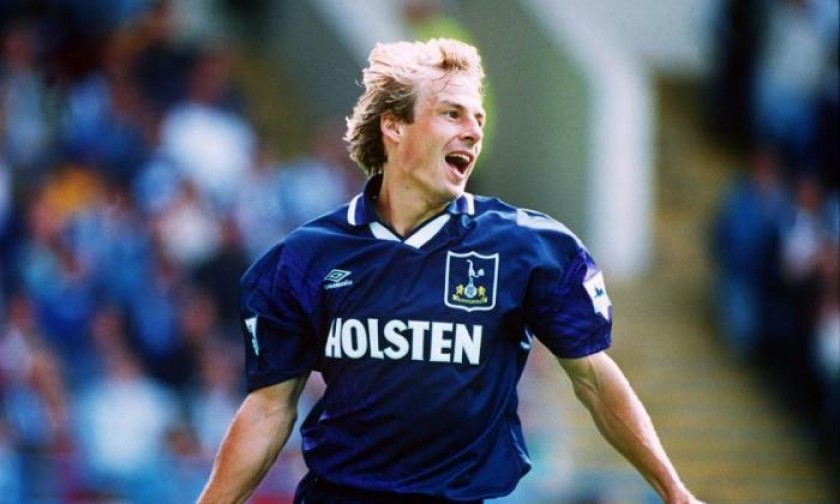 Klinsmann's Official Tottenham Signed Shirt, 1994/95