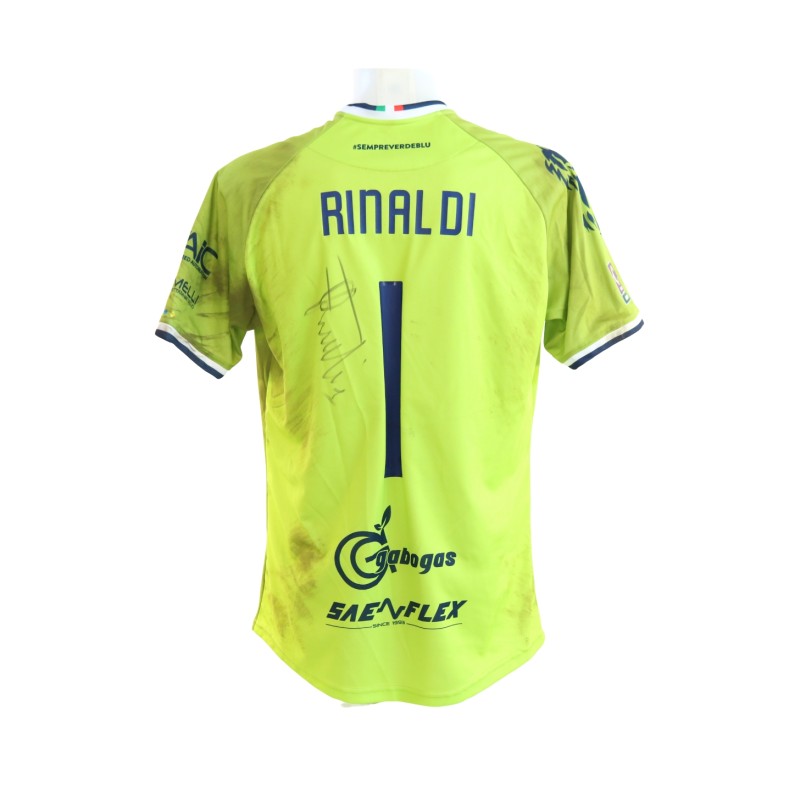 Rinaldi's Feralpisalò vs Union Clodiense Signed Unwashed Shirt, 2025