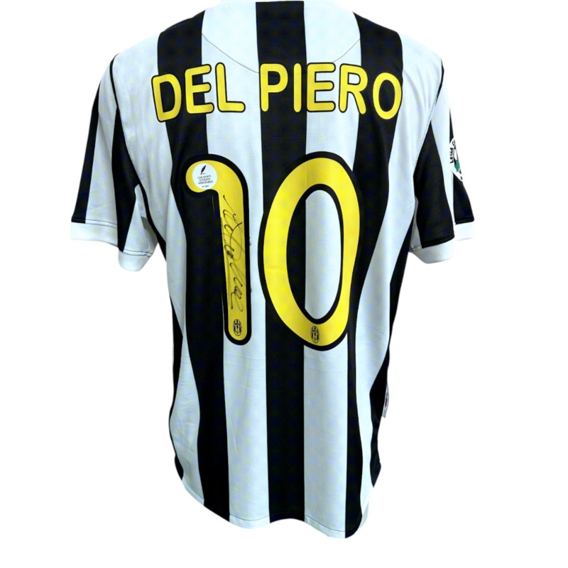 Maglia Ufficiale Del Piero Juventus, 2009/10 - Autografata