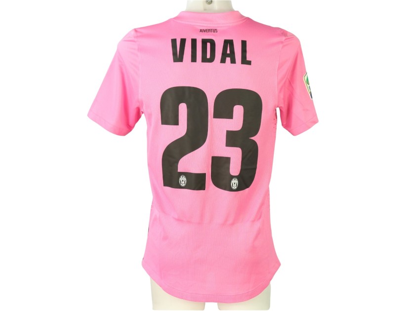 Vidal's Juventus Match-Issued Shirt, 2012/13