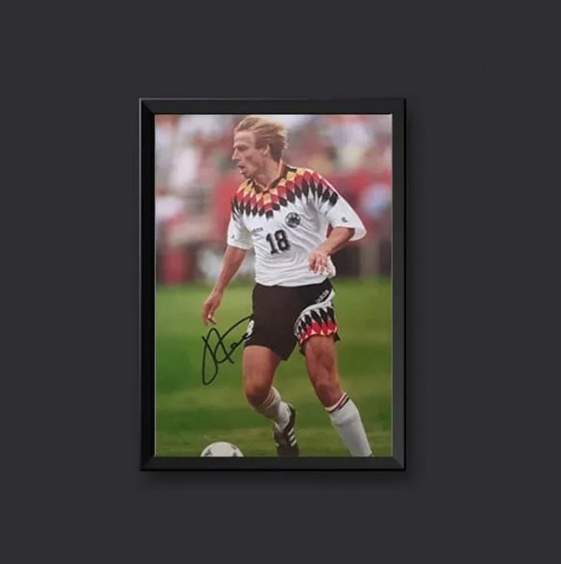 Jürgen Klinsmann's Signed Picture